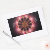 チーズケーキ 長方形シール (封筒)