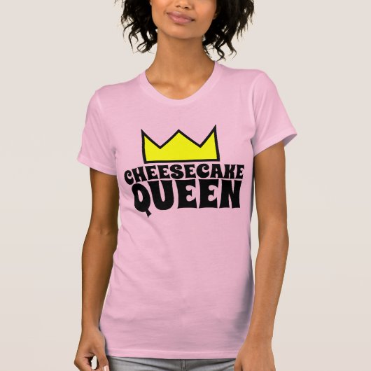 チーズケーキQUEEN REDIES Tシャツ (正面)