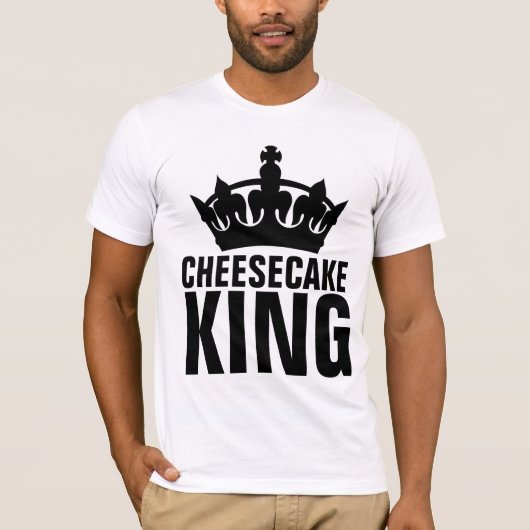 チーズケーキTシャツ Tシャツ (正面)