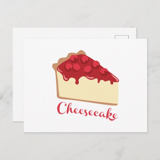 チーズケ ポストカード (正面/裏面)