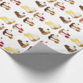 チーズケ ラッピングペーパー (角)