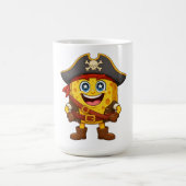 チーズサニー海賊 - かわいいカワイイTシャツ コーヒーマグカップ (中央)