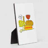 チーズショップスーパーマーケットリンバーガーマンガーンデスク フォトプラーク (側面)