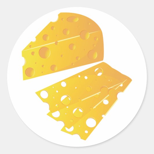 チーズシールの塊 ラウンドシール (正面)