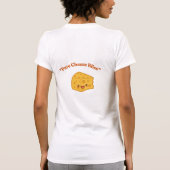 チーズジャンプスーツ Tシャツ (裏面)