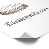 チーズタイプメニューポスターについて ポスター (角)