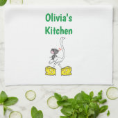 チーズダリッヒマウスキッチンハンドタオル キッチンタオル (折り畳み)