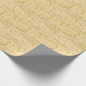 チーズテクスチャ、特徴的な穴 ラッピングペーパー (角)