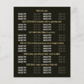 チーズディスプレイ、チーズモ広告ンガー チラシ (裏面)