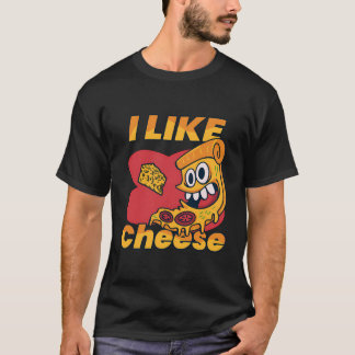 チーズデイお祝いチーズラブラブ Tシャツ