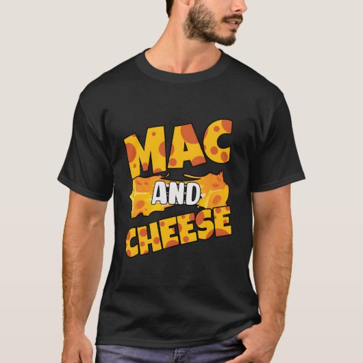 チーズデイお祝いチーズラブMacチーズ Tシャツ (正面)