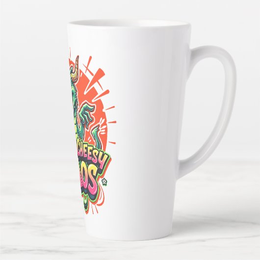 チーズドラゴンデライト カフェラテマグ (右)