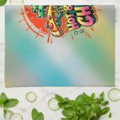 チーズドラゴンデライト キッチンタオル (折り畳み)