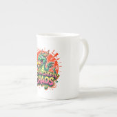 チーズドラゴンデライト ボーンチャイナマグカップ (正面右)
