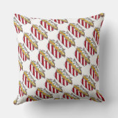 チーズナチョストルティーヤチップジャンクスナック食品 クッション (裏面)