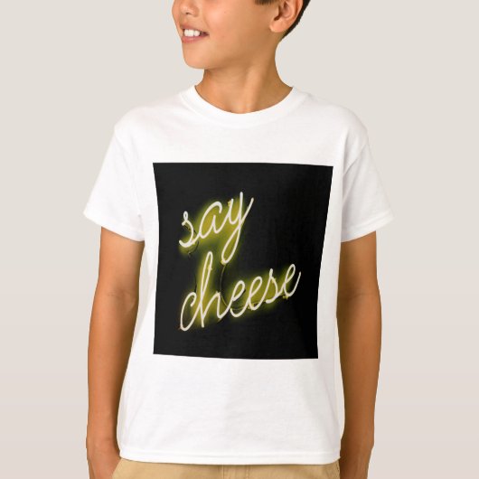 チーズネオン Tシャツ (正面)