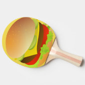 チーズハンバーガー 卓球ラケット (横)