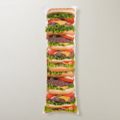 チーズバおもしろいーガースタック ボディピロー (正面縦)