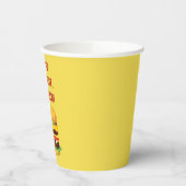 チーズバパーソナライズされたーガーパーティー 紙コップ (左)