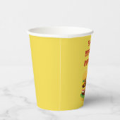 チーズバパーソナライズされたーガーパーティー 紙コップ (右)
