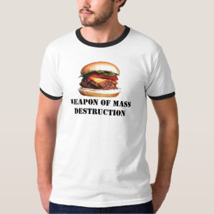 チーズバーガーによる死 Tシャツ
