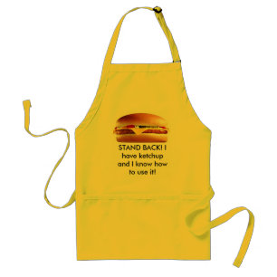 チーズバーガーのエプロン スタンダードエプロン