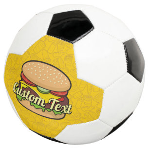 チーズバーガーのサッカーボール サッカーボール