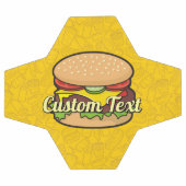 チーズバーガーのサッカーボール サッカーボール (フラット)