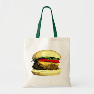 チーズバーガーのトート トートバッグ