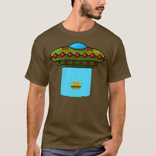 チーズバーガーの外転 Tシャツ (正面)