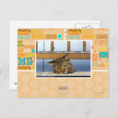 チーズバーガーの夢 ポストカード (正面/裏面)