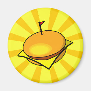 チーズバーガーの磁石 マグネット