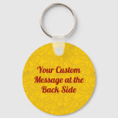 チーズバーガーキーチェーン キーホルダー (裏面)