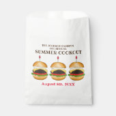 チーズバーガーチーズバーガーBBQバーベキュークックアウト フェイバーバッグ (正面)