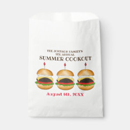 チーズバーガーチーズバーガーBBQバーベキュークックアウト フェイバーバッグ