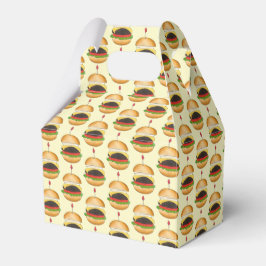 チーズバーガーチーズバーガーBBQバーベキュークックアウト フェイバーボックス