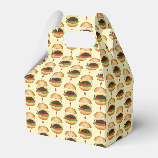 チーズバーガーチーズバーガーBBQバーベキュークックアウト フェイバーボックス (正面サイド)