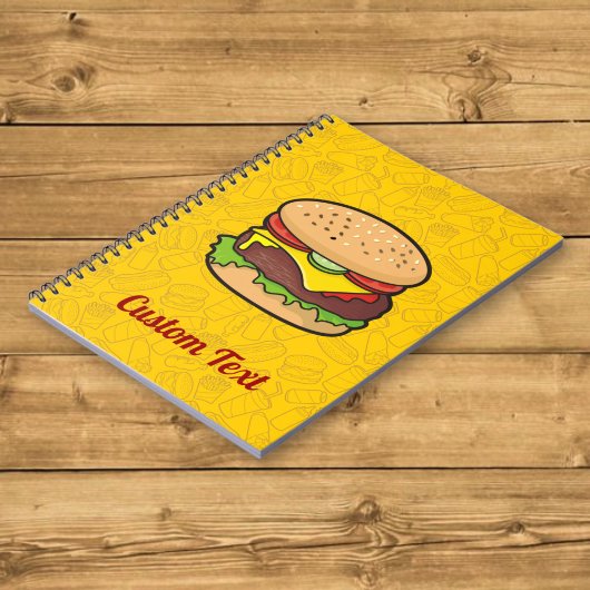 チーズバーガーノートブック ノートブック