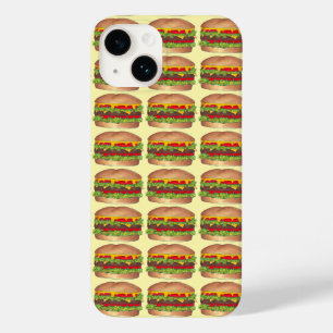 チーズバーガーハンバーガーチーズバーガーグルメケース Case-Mate iPhone 14ケース