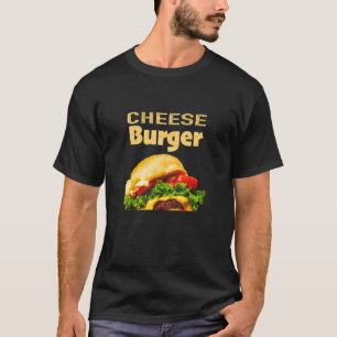 チーズバーガー全国ハンバーガーデイファーストフード Tシャツ