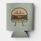 チーズバーガー挽き肉ビーフチーズパン 缶クーラー (正面)