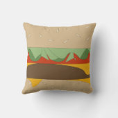 チーズバーガー枕 クッション (裏面)
