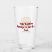 チーズバーガー漫画 タンブラーグラス (裏面)