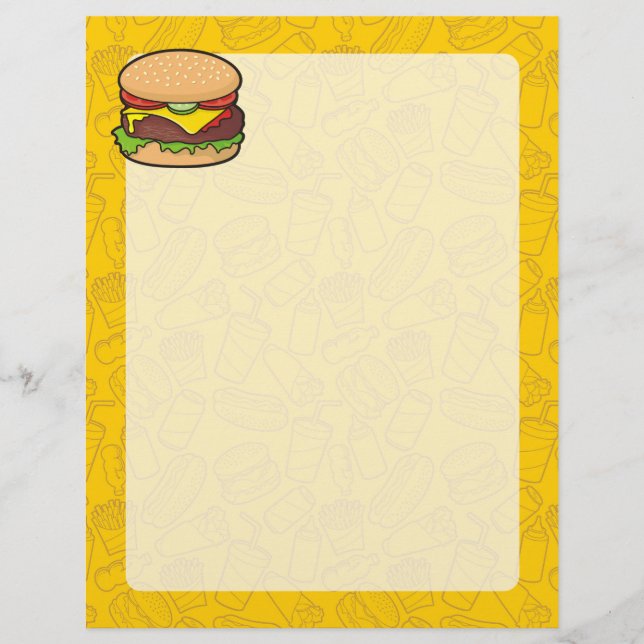 チーズバーガー (正面)