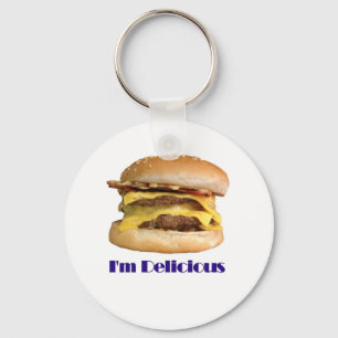 チーズバーガー – おいしい キーホルダー