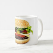 チーズバーガー コーヒーマグカップ (正面右)