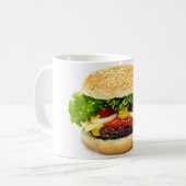 チーズバーガー コーヒーマグカップ (正面左)