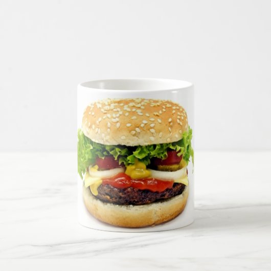 チーズバーガー コーヒーマグカップ (中央)