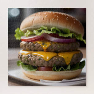 チーズバーガー ジグソーパズル