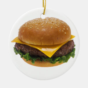 チーズバーガー セラミックオーナメント